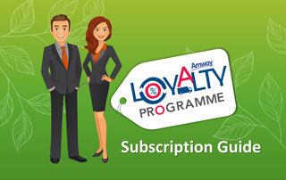 Amway Loyalty Programme (ALP) - Subscription Guide