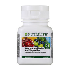 Nutrilite Concentrated Fruits and Vegetables 浓縮水果和蔬菜錠片 - 60粒