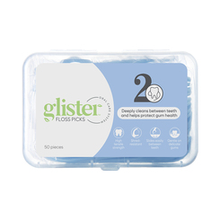 GLISTER Floss Picks - 3 x 50 pieces