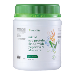 Minuman Protein Soya Campuran dengan Peptida & Aloe Vera Nutrilite (450g)