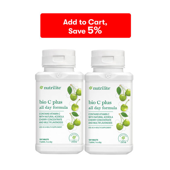 Bio C Double Pack (120tab x2) Amway Brunei