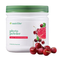 Nutrilite PhytoPOWDER Cherry- Flavoured Drink Premix Canister 360g