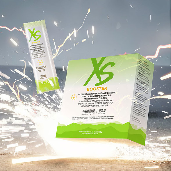 XS BOOSTER Botanical Beverage Mix Citrus Fruit & Tomato Extracts