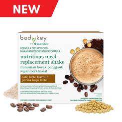BodyKey by Nutrilite Nutritious Meal Shake (Café Latte)