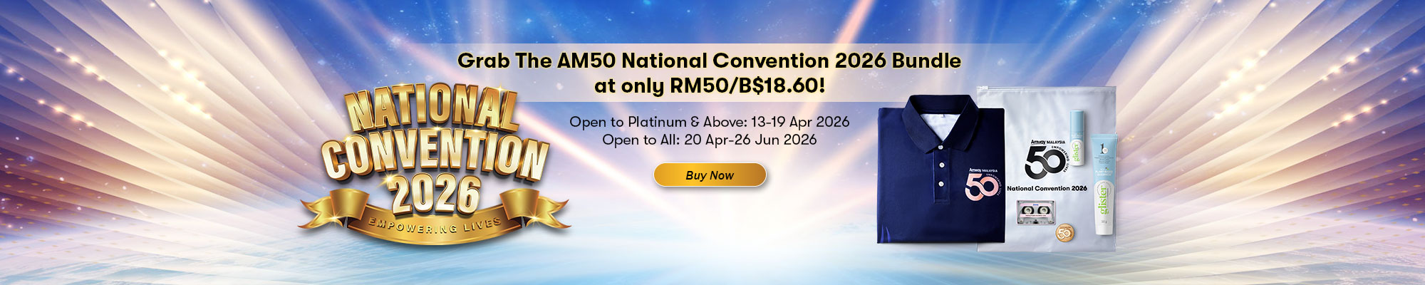 AM50 National Convention 2026 Bundle