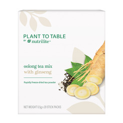Plant To Table by Nutrilite 人参乌龙茶