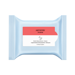 ARTISTRY STUDIO SKIN Clean Start (Micellar Makeup Remover + Cleansing Wipes) - 30 helai