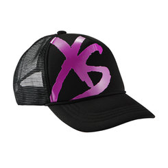 XS Black Cap - Purple Logo