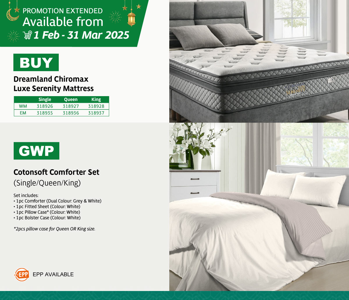 01-MAR2025-Promo_Dreamland-Chromax-Luxe-Serenity-Mattress