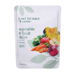 (EDISI TERHAD) Kerepek Sayur & Buah Plant To Table by Nutrilite – 35g