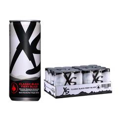 XS Classic Black Fiery Blaze - 4 Pack Of 6 Cans