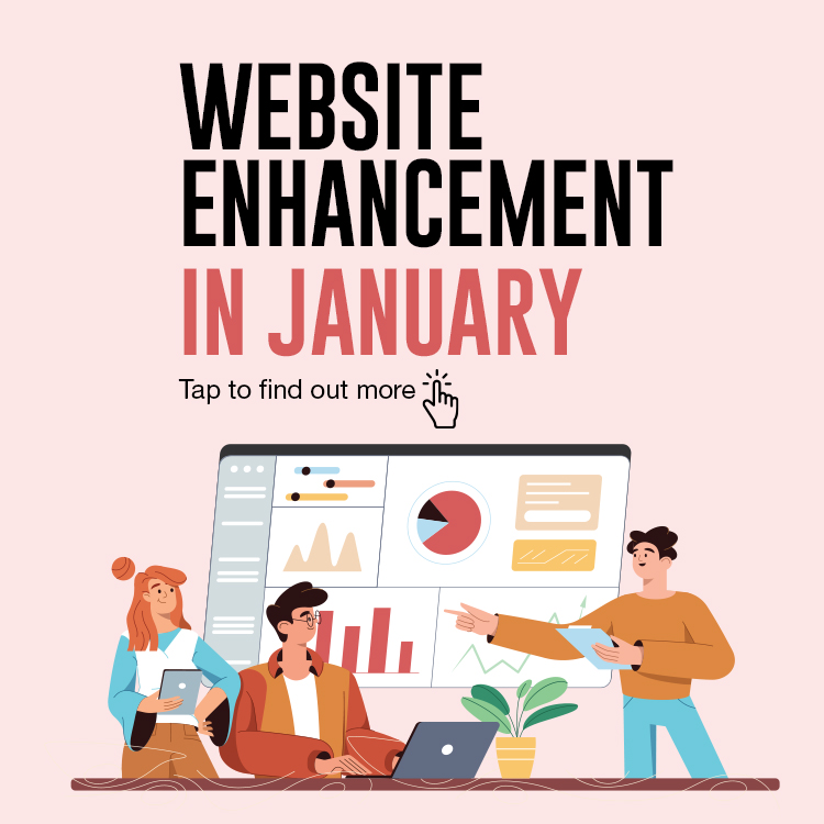 Website Enhancement in January 2023