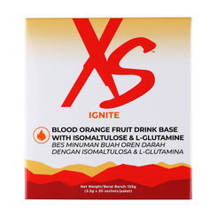 Bes Minuman Buah Oren Darah Dengan Isomaltulosa & L-Glutamina XS Ignite