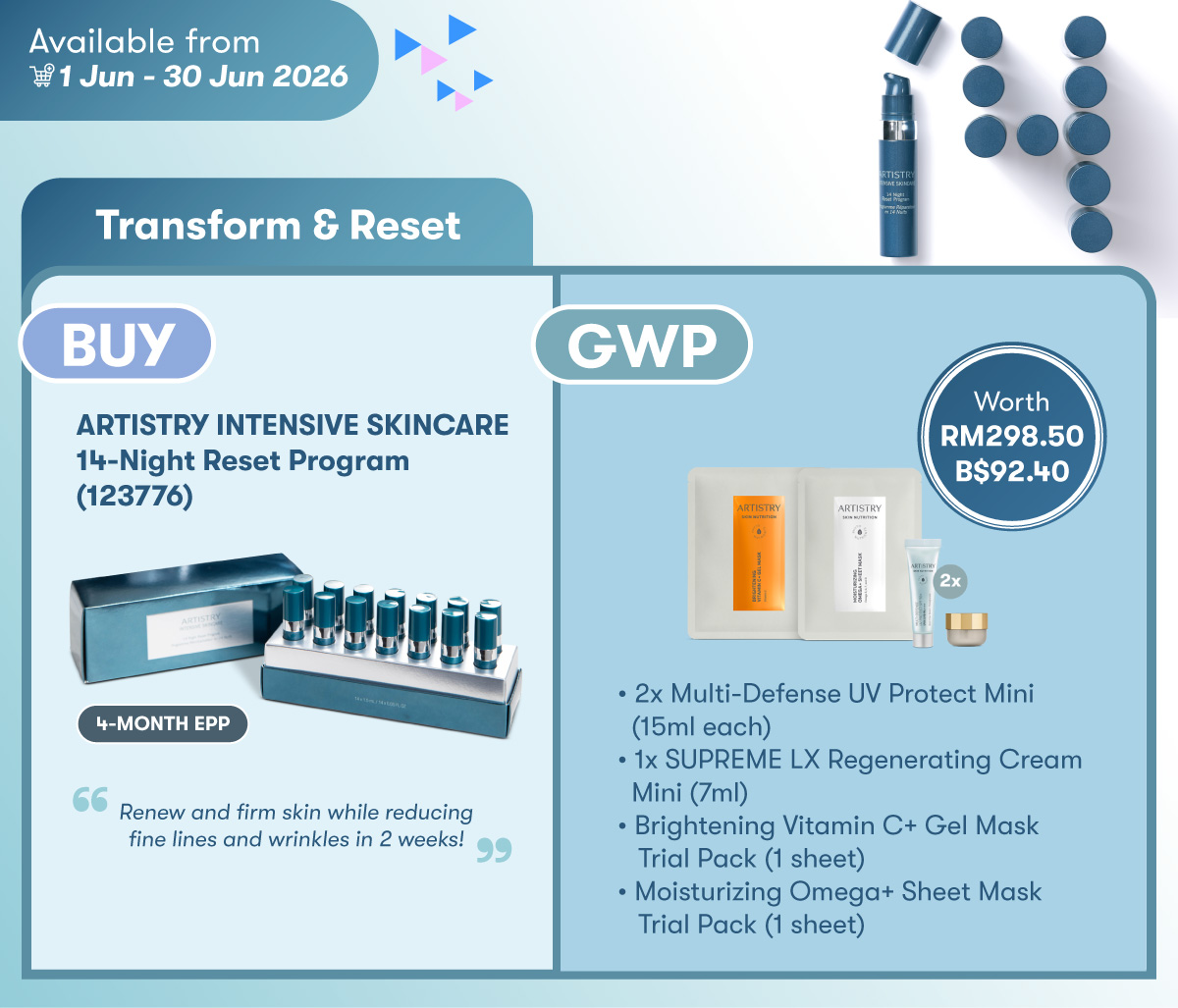 Transform & Reset