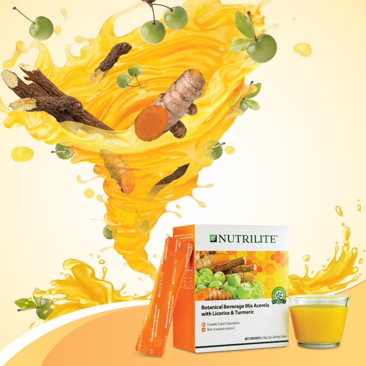 Botanical Beverage Mix Acerola With Licorice & Turmeric Botanical Beverage Mix Acerola With Licorice & Turmeric