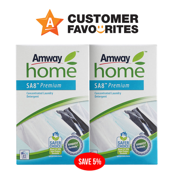SA8 Laundry Detergent 1kg Twin Pack Amway Brunei