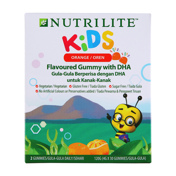 Nutrilite Kids Flavoured Gummy With DHA | Amway Brunei