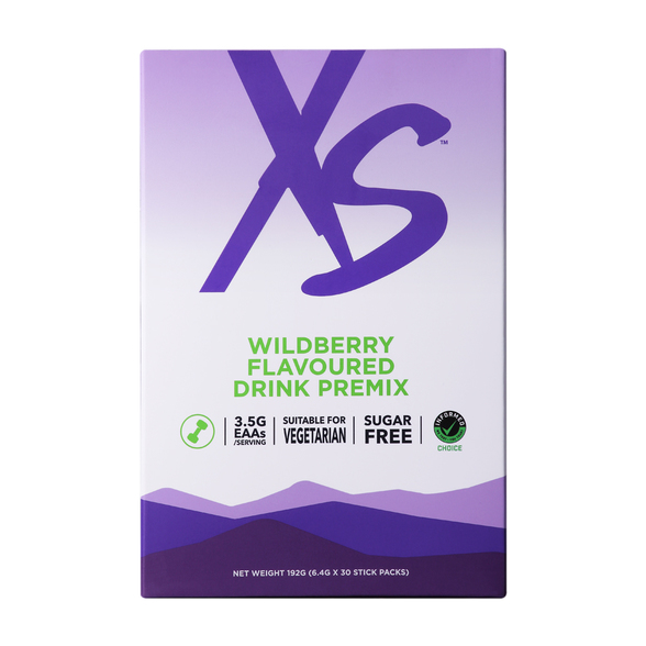 XS Wildberry Flavoured Drink Premix XS Brands Amway Brunei