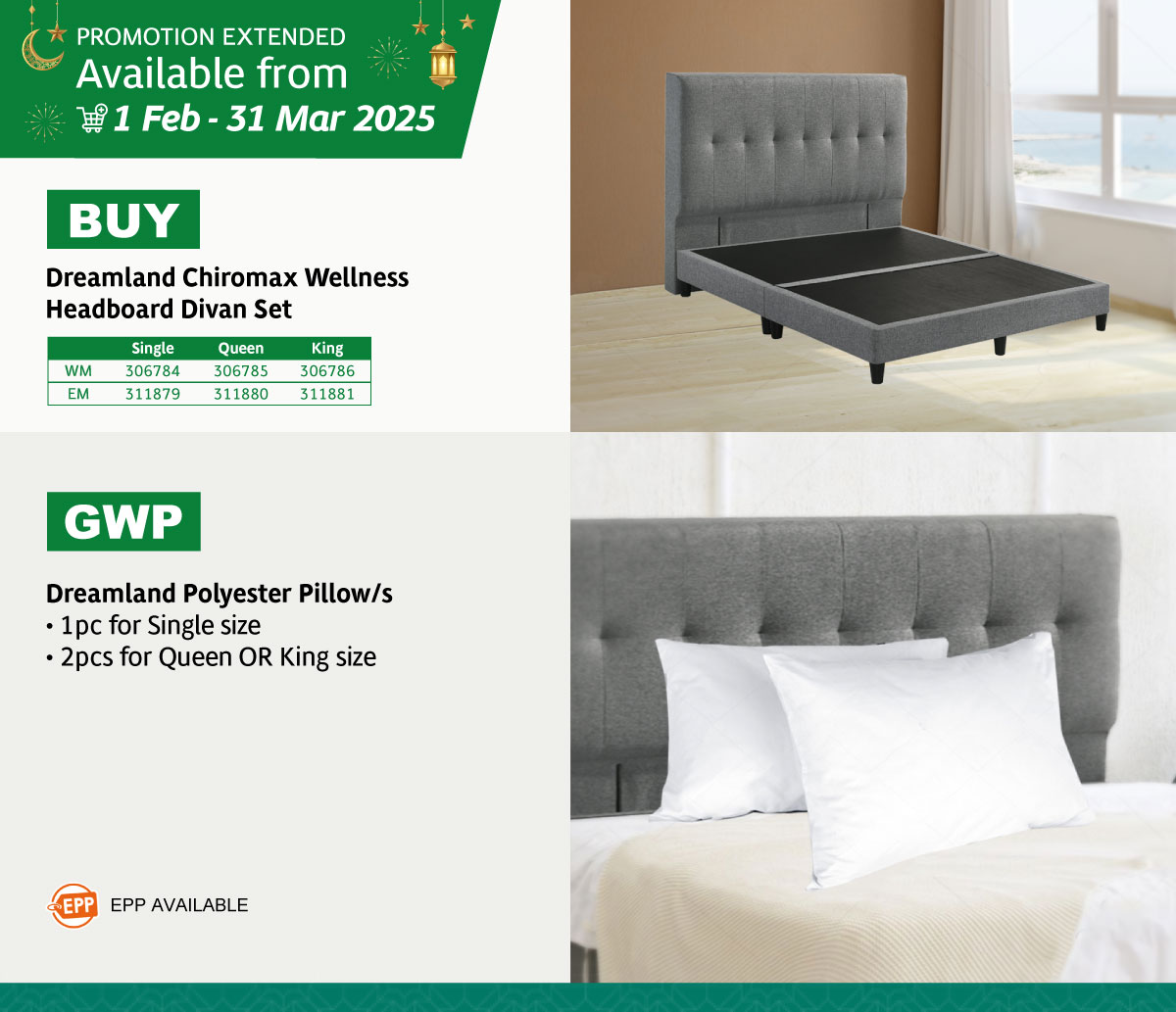 01-MAR2025-Promo_Dreamland-Chiromax-Wellness-Headboard-Divan-Set